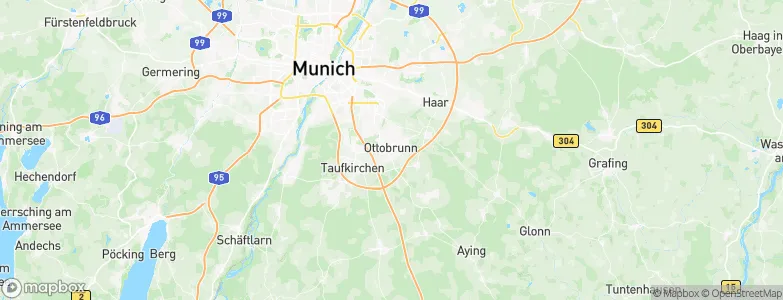 Ottobrunn, Germany Map