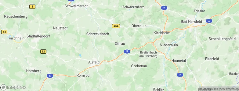 Ottrau, Germany Map