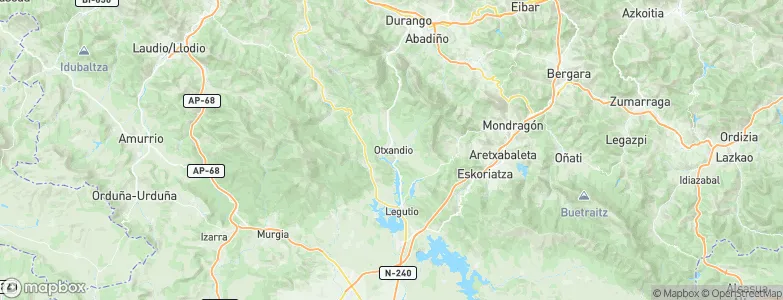 Otxandio, Spain Map