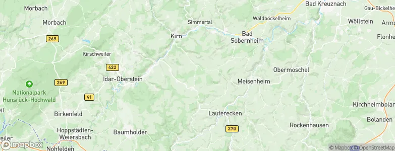 Otzweiler, Germany Map