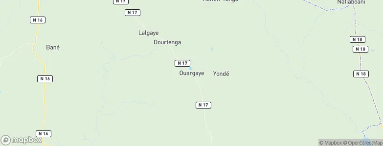 Ouargaye, Burkina Faso Map