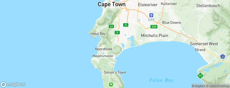 Oude Raapkraal, South Africa Map