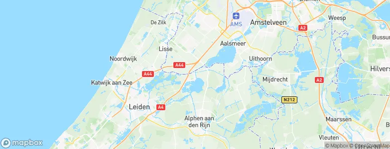 Oude Wetering, Netherlands Map