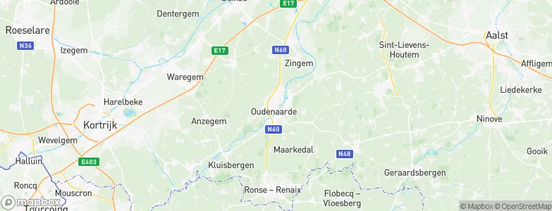 Oudenaarde, Belgium Map