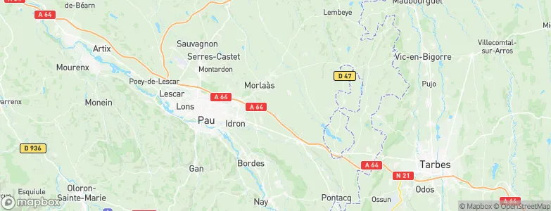 Ouillon, France Map