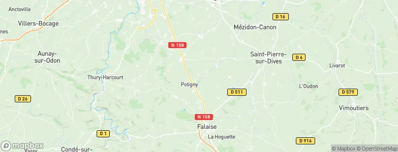 Ouilly-le-Tesson, France Map