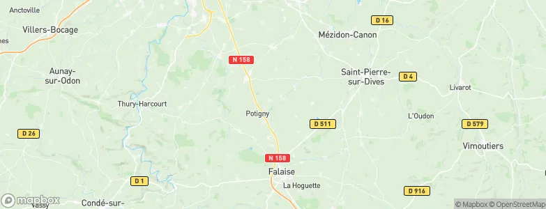 Ouilly-le-Tesson, France Map