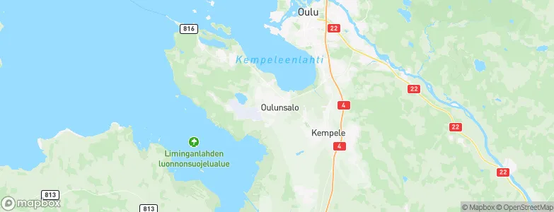 Oulunsalo, Finland Map