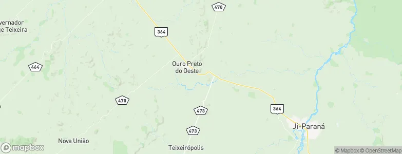 Ouro Preto do Oeste, Brazil Map