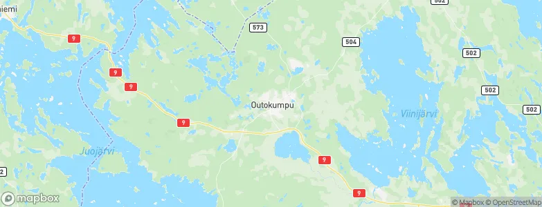Outokumpu, Finland Map
