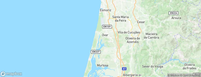 Ovar, Portugal Map