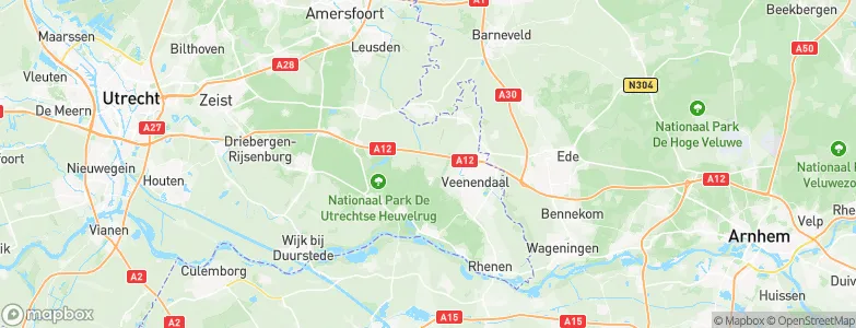 Overberg, Netherlands Map
