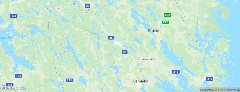 Överum, Sweden Map