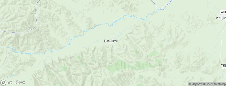 Övt, Mongolia Map