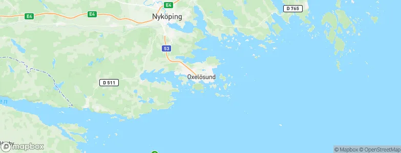 Oxelösund, Sweden Map