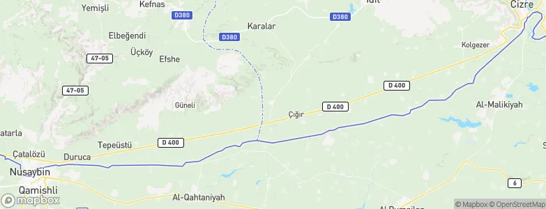 Özbek, Turkey Map