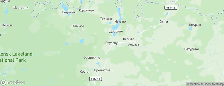 Ozërnyy, Russia Map