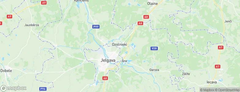 Ozolnieki, Latvia Map