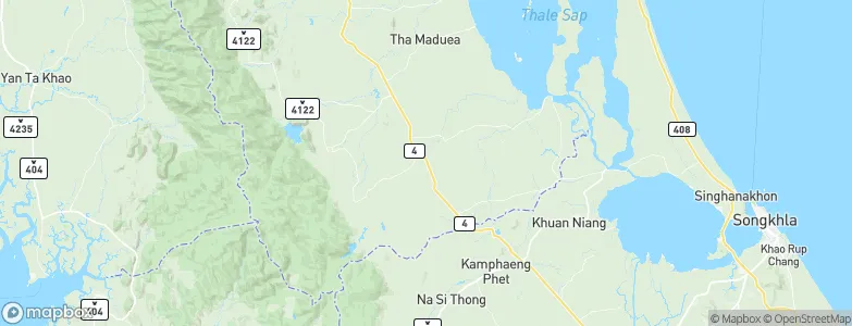 Pa Bon, Thailand Map