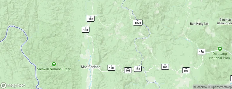 Pa Pae, Thailand Map