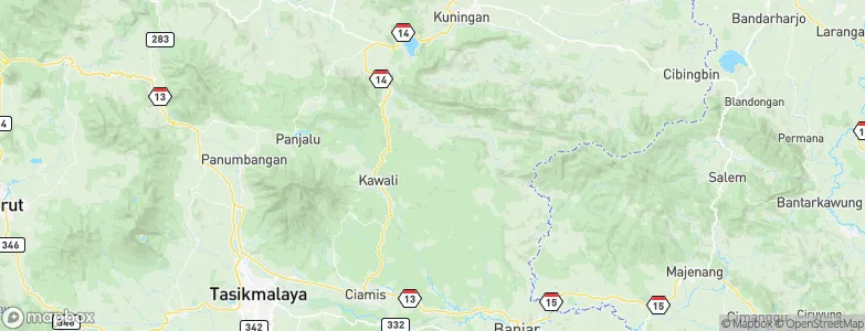 Pabuaran, Indonesia Map