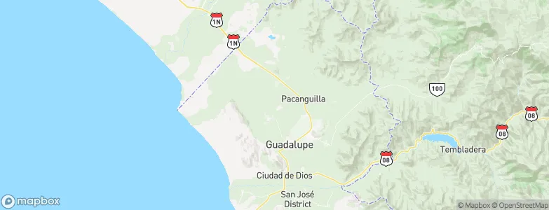 Pacanga, Peru Map