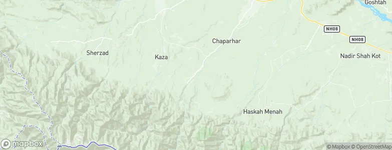 Pachīr wa Āgām, Afghanistan Map