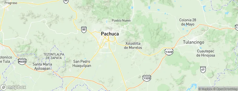 Pachuquilla, Mexico Map