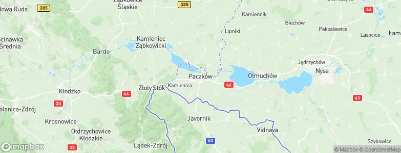 Paczków, Poland Map