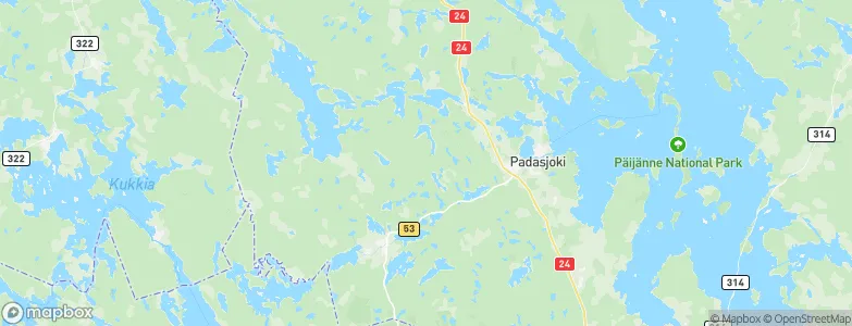 Padasjoki, Finland Map