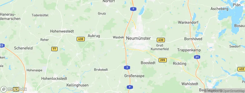 Padenstedt, Germany Map
