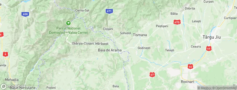 Padeş, Romania Map
