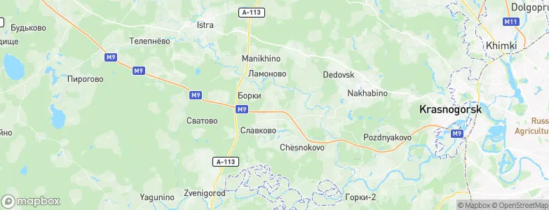 Padikovo, Russia Map