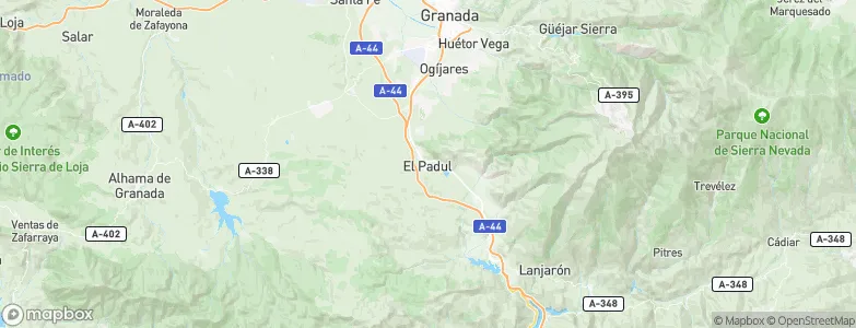 Padul, Spain Map