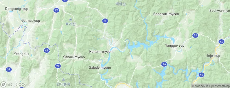 Paemŏri, South Korea Map