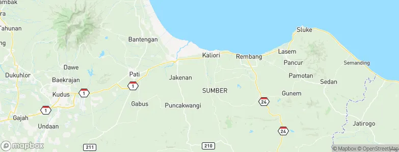 Pagak Kulon, Indonesia Map