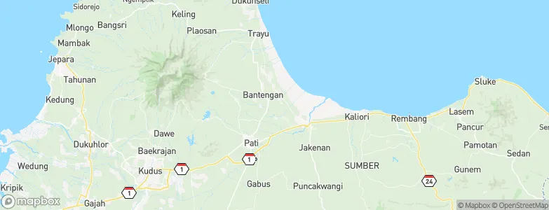 Pagerharjo, Indonesia Map
