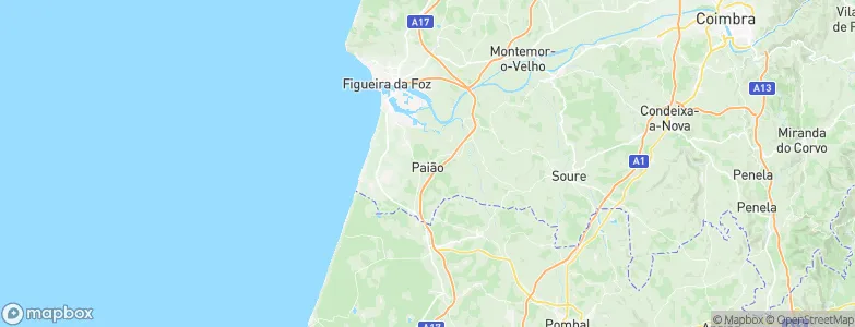 Paião, Portugal Map