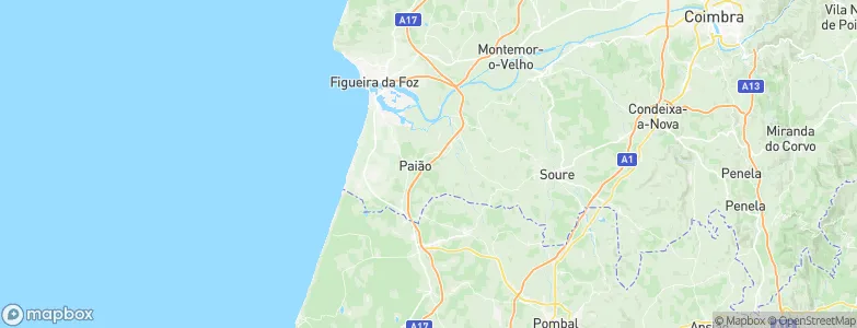 Paião, Portugal Map