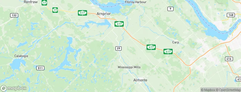 Pakenham, Canada Map