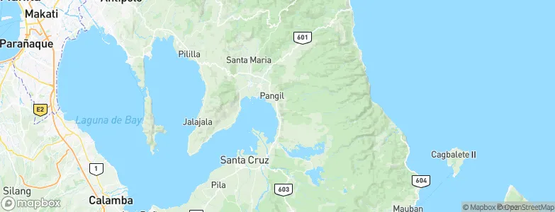 Pakil, Philippines Map