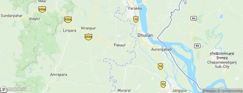 Pakur, India Map