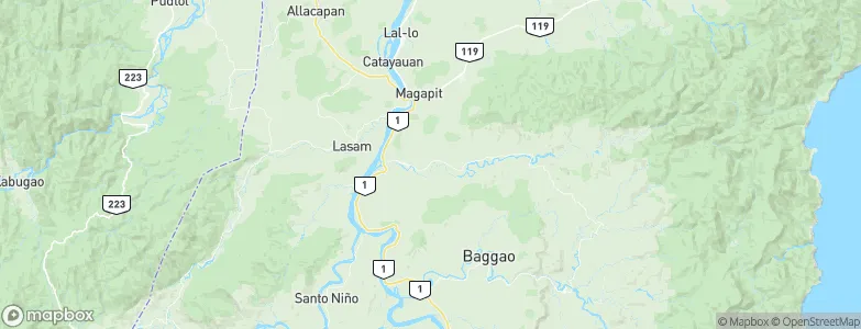 Palagao Norte, Philippines Map