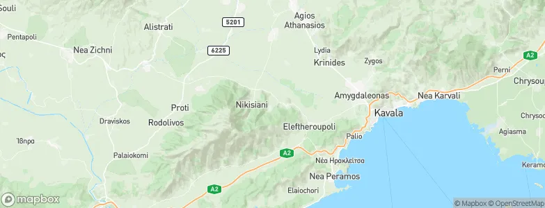 Palaiochori, Greece Map