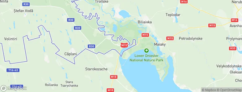 Palanca, Moldova Map