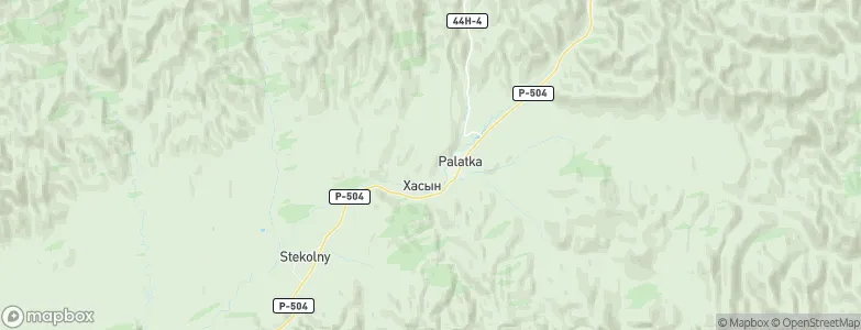 Palatka, Russia Map