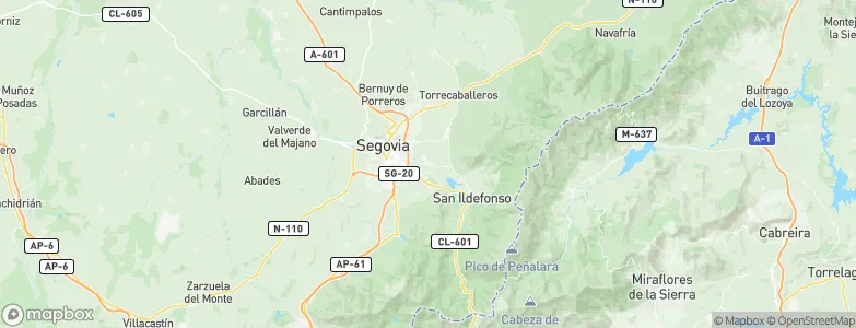 Palazuelos de Eresma, Spain Map