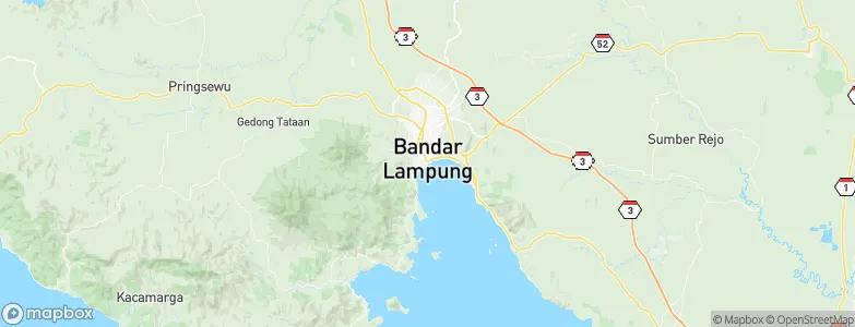 Palembang, Indonesia Map