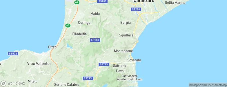 Palermiti, Italy Map