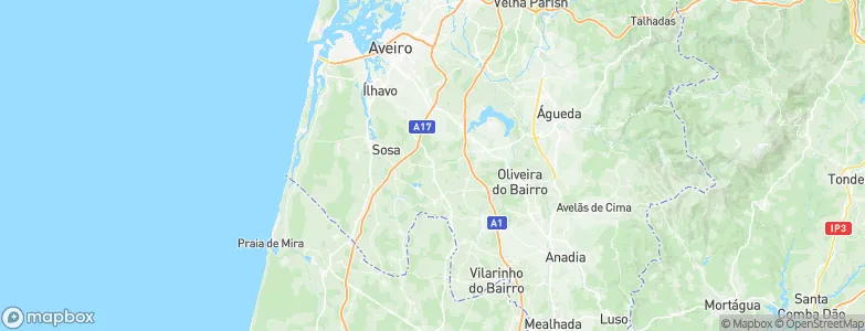 Palhaça, Portugal Map